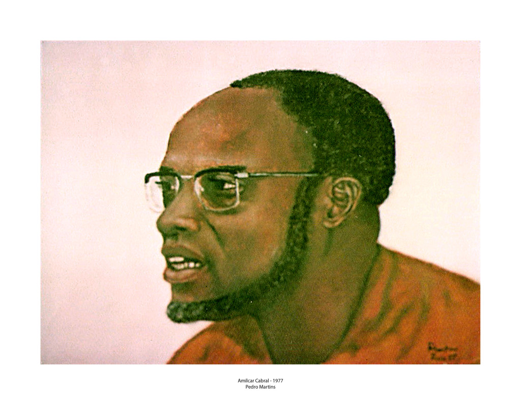 1-Pintura de Amílcar Cabral pelo Pedro Martins-1977